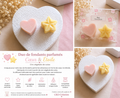 Duo de fondants parfumés – Cœur & Étoile