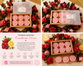 Boîte découverte fondant - framboises citron